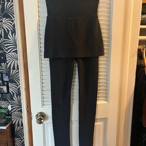 Skirted leggings high waist Black XS Harmonic Threads
